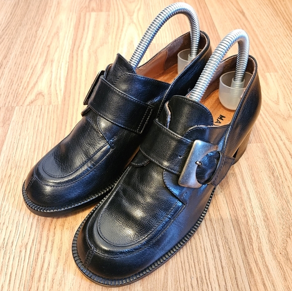 May Fair Women's Casual Block Heel Black Shoes Size EU 37. - Picture 4 of 11